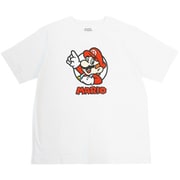 22863239 スーパーマリオ マリオ Tシャツ WHITE Lサイズ