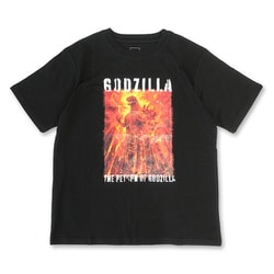 22863243 ゴジラ ポスタープリント Tシャツ A柄（ゴジラ84） XLサイズ
