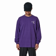 CLINTON & STANTON L/S TEE CAC-02-2410-06 PURPLE Mサイズ [アウトドア カットソー メンズ]