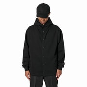 BUTTON DOWN HOODIE SWEATS CAC-03-2410-11 BLACK Mサイズ [アウトドア パーカー メンズ]