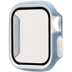41-973608 [iFace Reflection 強化ガラス一体型ケース Apple Watch 40mm用 ペールブルー]