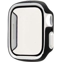 41-973622 [iFace Reflection 強化ガラス一体型ケース Apple Watch 41mm用 ブラック]