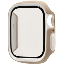 41-973639 [iFace Reflection 強化ガラス一体型ケース Apple Watch 41mm用 ベージュ]