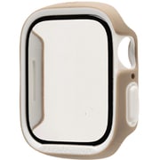 41-973639 [iFace Reflection 強化ガラス一体型ケース Apple Watch 41mm用 ベージュ]