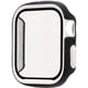41-973660 [iFace Reflection 強化ガラス一体型ケース Apple Watch 44mm用 ブラック]