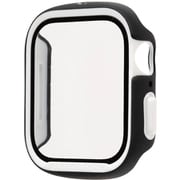 41-973660 [iFace Reflection 強化ガラス一体型ケース Apple Watch 44mm用 ブラック]