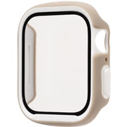 41-973677 [iFace Reflection 強化ガラス一体型ケース Apple Watch 44mm用 ベージュ]