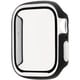 41-973707 [iFace Reflection 強化ガラス一体型ケース Apple Watch 45mm用 ブラック]