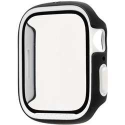 41-973707 [iFace Reflection 強化ガラス一体型ケース Apple Watch 45mm用 ブラック]