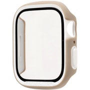 41-973714 [iFace Reflection 強化ガラス一体型ケース Apple Watch 45mm用 ベージュ]