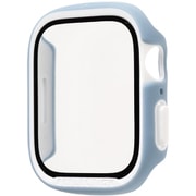 41-973721 [iFace Reflection 強化ガラス一体型ケース Apple Watch 45mm用 ペールブルー]