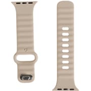 41-973752 [iFace Reflection シリコンバンド Apple Watch 38/40-42mm用 ベージュ]