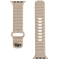 41-973790 [iFace Reflection シリコンバンド Apple Watch 42/44-49mm用 ベージュ]