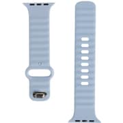 41-973806 [iFace Reflection シリコンバンド Apple Watch 42/44-49mm用 ペールブルー]