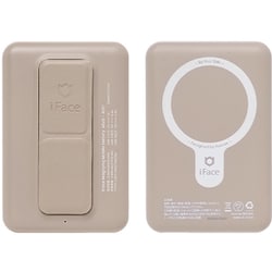 iFace MagSynq モバイルバッテリー 5000mAh ベージュ 41-979006
