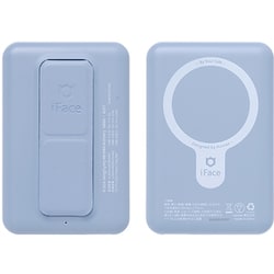 iFace MagSynq モバイルバッテリー 5000mAh ペールブルー 41-979013