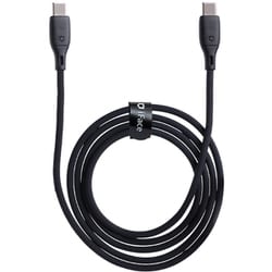 iFace Type-C to Type-C ケーブル 1.2m ストレート型 ブラック 41-983997