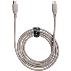 iFace Type-C to Type-C ケーブル 1.2m ストレート型 ベージュ 41-984000
