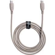 iFace Type-C to Type-C ケーブル 1.2m ストレート型 ベージュ 41-984000