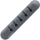 humor SILICONE CABLE HOLDER（シリコンケーブルホルダー） グレーブラック 669-982143