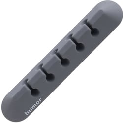 humor SILICONE CABLE HOLDER（シリコンケーブルホルダー） グレーブラック 669-982143