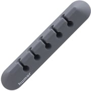humor SILICONE CABLE HOLDER(シリコンケーブルホルダー) グレーブラック 669-982143