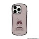 41-970911 [iFace First Classケース PEANUTS（ピーナッツ） くすみグレージュ ドーナツ iPhone 15 Pro用]