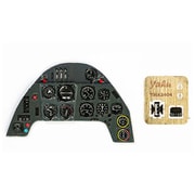 YMA2404 1/24 メッサーシュミットBf109G 着色計器板 （トランペッター用） [プラモデル用パーツ]
