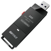 外付けSSD USB3.2(Gen2)対応 2TB TV録画対応 スティック型SSD TypeCコネクタ付属 ブラック SSD-SCH2.0U3-BA