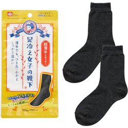 N00035 [足冷え女子の靴下 レギュラー 超薄手]
