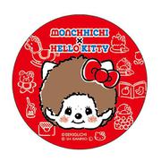 MKT-KB-FC モンチッチ×ハローキティ 缶バッジ フェイス