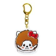 MKT-AK-FC モンチッチ×ハローキティ アクリルキーホルダー フェイス