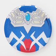 ウルトラマンシリーズ メタリック缶バッジ ウルトラマンゼロ ボディ柄