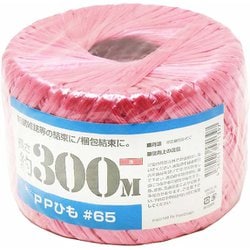 00720006 [PP玉巻ひも 300m 赤]