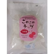 こめこめチップ（うめ塩） 80g [期限切迫商品（賞味期限：2025年6月23日）]
