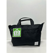 CT-1528 BK [ポリ12ポケット2WAY手提げ ブラック]