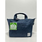 CT-1528 IND [ポリ12ポケット2WAY手提げ インディゴ]