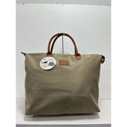 CT-1496 BE [ツイル合皮ボストンバッグ ベージュ]