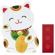 ぽち袋 招き猫 3枚入 140805