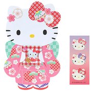 ぽち袋 ハローキティ 着物 シール付き 3枚入 142344