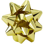 クリスマスラッピング リボン ゴールド 478326