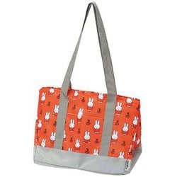 レジカゴ用 バッグ 保冷バッグ 巾着 エコバッグ ミッフィー マチ付 肩掛け ポケット付 折りたたみ収納 幅40×奥行29×高さ26.5cm KBR61