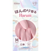 9673 [樹から生まれた手袋 ほんのり香る Harum 中厚手 M 約全長33cm×手のひらまわり20.2cm×中指の長さ7.6cm ピンク]