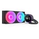 円形液晶ディスプレイ搭載 280mm水冷CPUクーラー KRAKEN Elite RGB （2024） RGBブラック RL-KR28E-B2