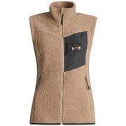Flok Wool Pile Vest W 4600602300 Sand Mサイズ [アウトドア ベスト レディース]