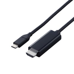 MPA-CHDMIY30BK2 [USB Type-C - HDMI 変換 ケーブル（USB-C プラグ to HDMIプラグ） 3m 4K 60Hz やわらか ブラック]