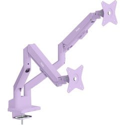 モニターアーム デュアル 耐荷重9kg 17-32インチ対応 PSW1DPP-O