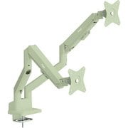 モニターアーム デュアル 耐荷重9kg 17-32インチ対応 PSW1DMT-O
