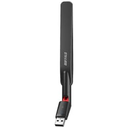 Wi-Fi アダプター AirStation（エアステーション） Wi-Fi 5（11ac）対応 866＋400Mbps USB3.2（Gen1） 外付アンテナタイプ WI-U3-866DHP