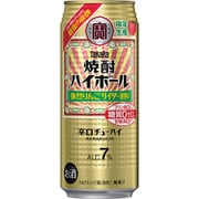 宝焼酎 ハイボール 強烈りんごサイダー割り 7度 500ml×24缶 ケース [チューハイ]